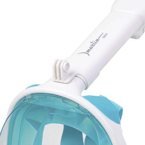 Полнолицевая маска Marlin Sea белый/голубой