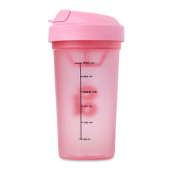 ED SMART Шейкер розовый с клапаном, 300 мл