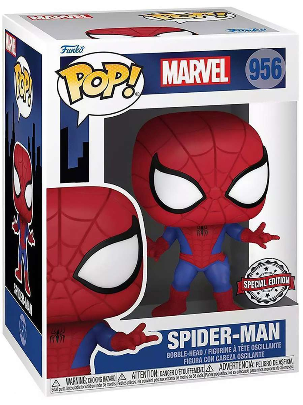 Фигурка Funko POP! Bobble Marvel Animated Spider-Man Spider-Man (Exc) (956) 58871