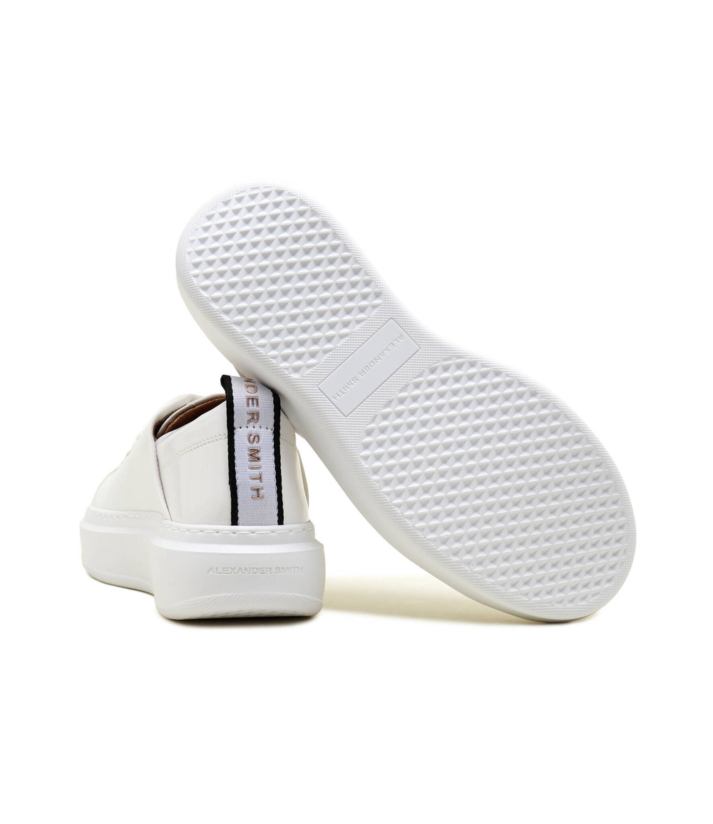 Кожаные кроссовки wembley Alexander Smith - белый(ASAZWYW0487)