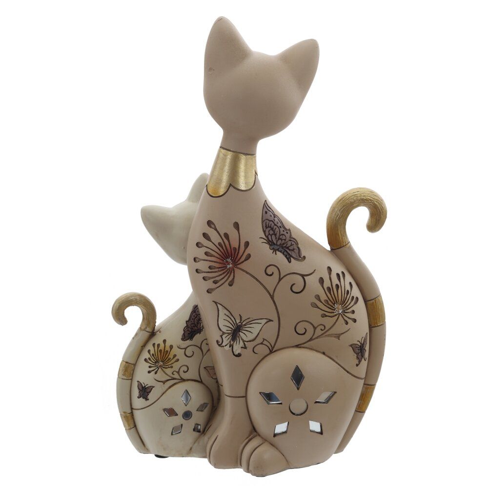 GAEM Фигурка декоративная "Кошка с котенком", L16 W7,5 H26,5 см