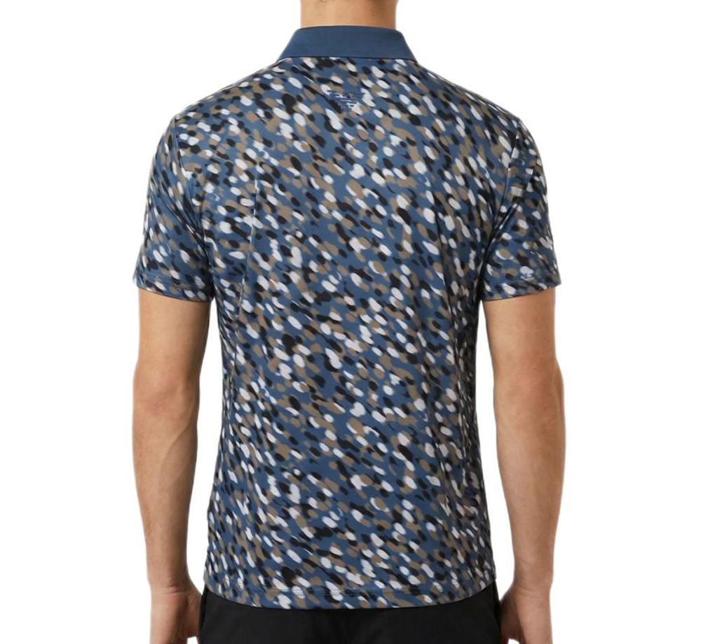 Мужское теннисное поло EA7 Tennis Pro In Ventus7 - fancy multicolor brushed