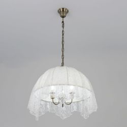 Citilux Базель CL407134 Люстра подвесная с абажуром Кружево