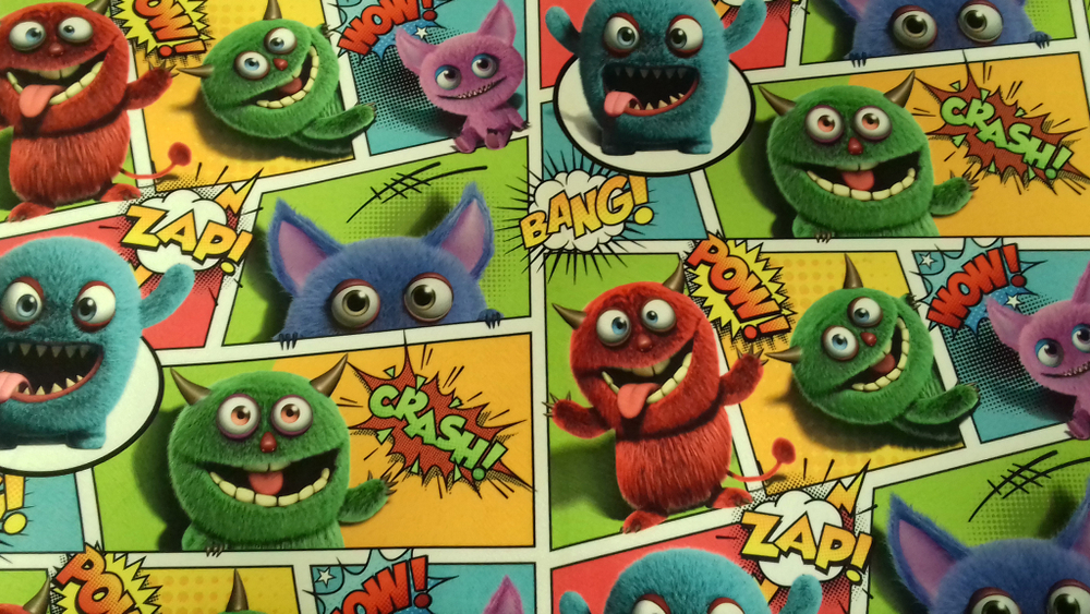 Микровелюр Xpoint (Икспоинт) 0011.01 Монстрики