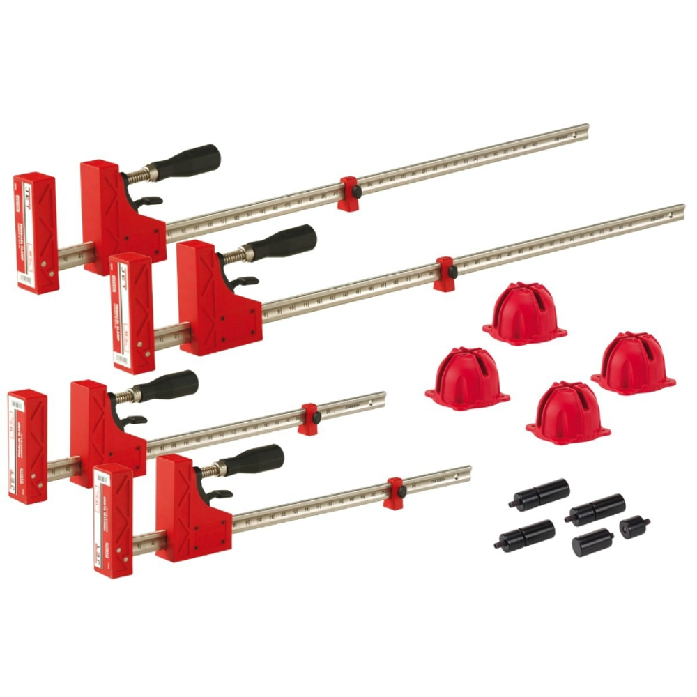 Набор корпусных струбцин и принадлежностей 12 предметов JET JC-12