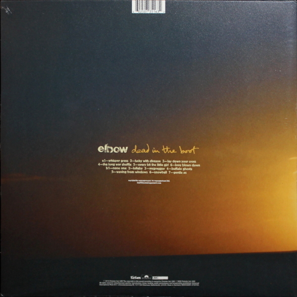 Elbow / Dead In The Boot (LP)