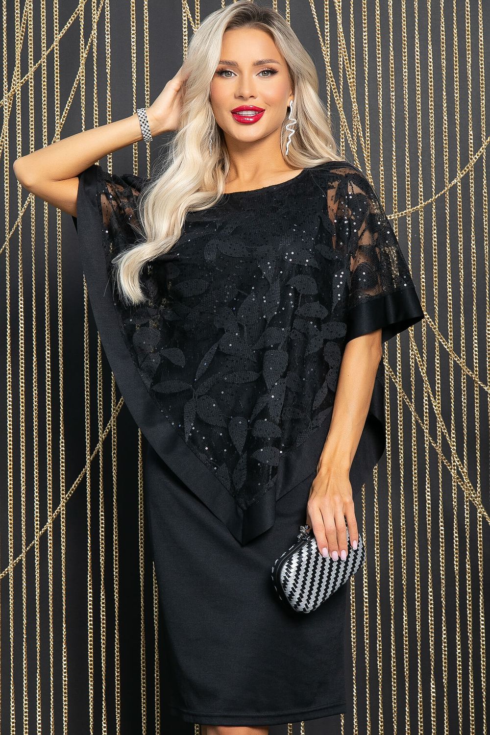 Платье Твой выход (черное) П11712 LT Collection