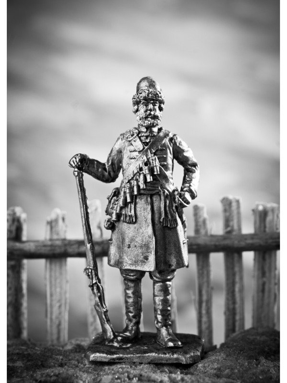 Оловянный солдатик Стрелец бутырского полка вторая половина 17 века