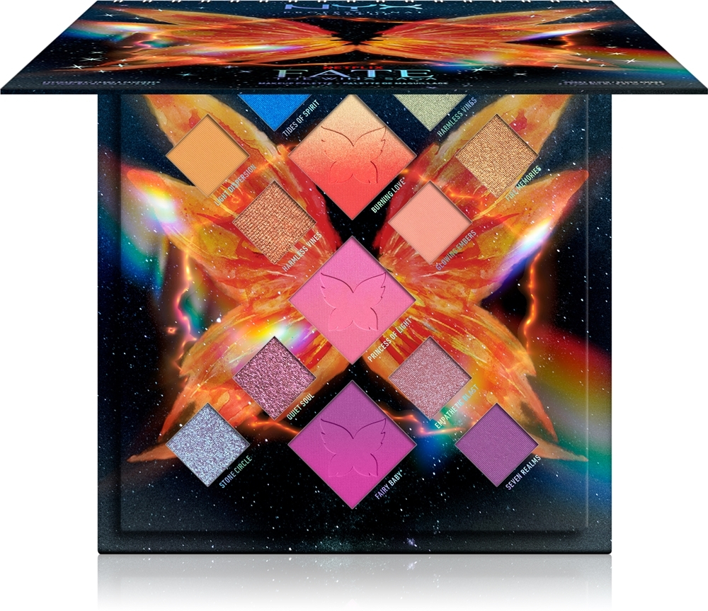 NYX Professional Makeup Winx Fairy - лимитированная палитра теней для век, 10× 0,83 g
