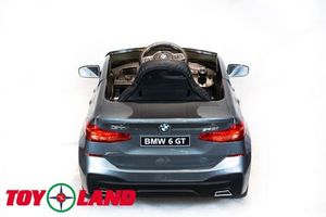 Детский электромобиль Toyland BMW 6 GT Серебро