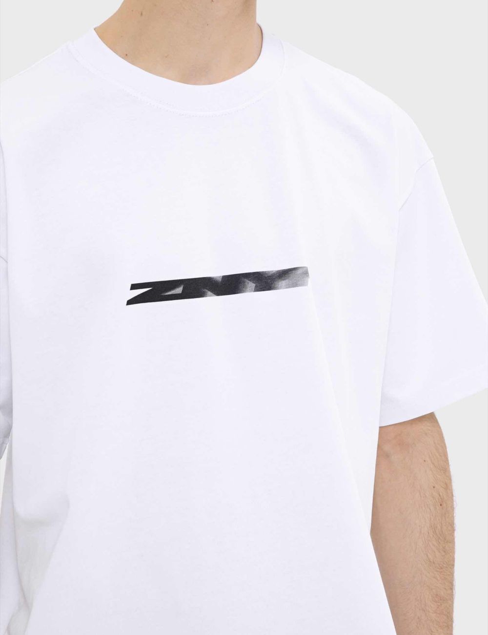 Футболка ZNY STENCIL SS22 Белая