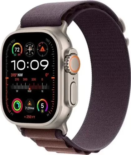 Apple Watch Ultra 2 GPS+Cellular 49mm, ремешок "Indigo Alpine Loop"