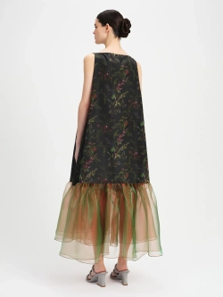 Платье с воланами OLA OLA