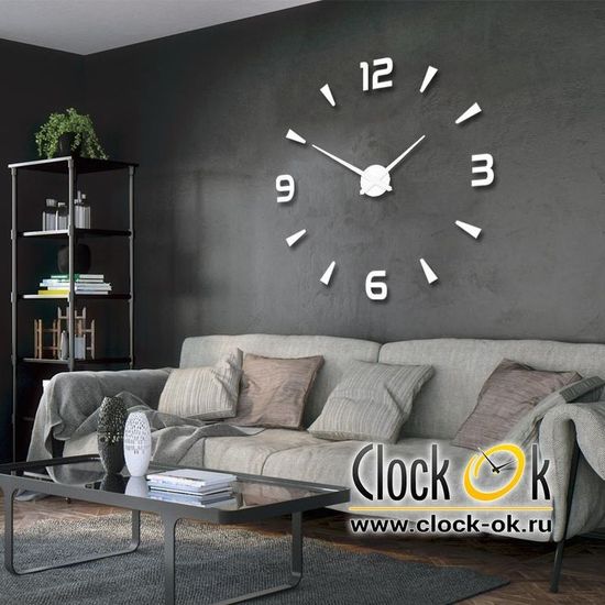 Настенные 3D часы Divide