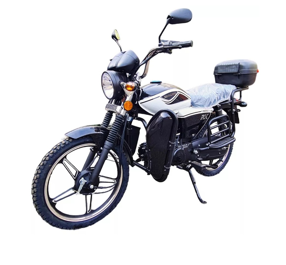 Мопед MotoLand Альфа RX LUX 11 черный