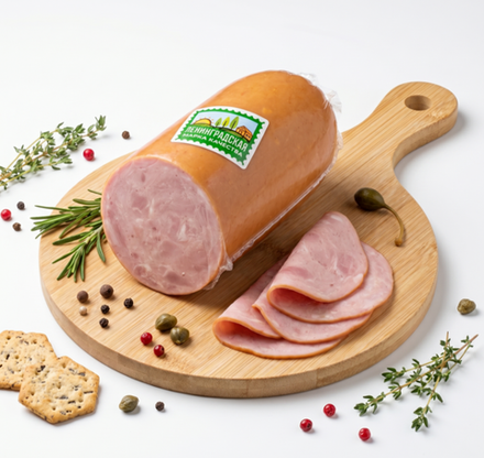 Ветчина Деликатесная из свинины, Мясной дом Ивановых