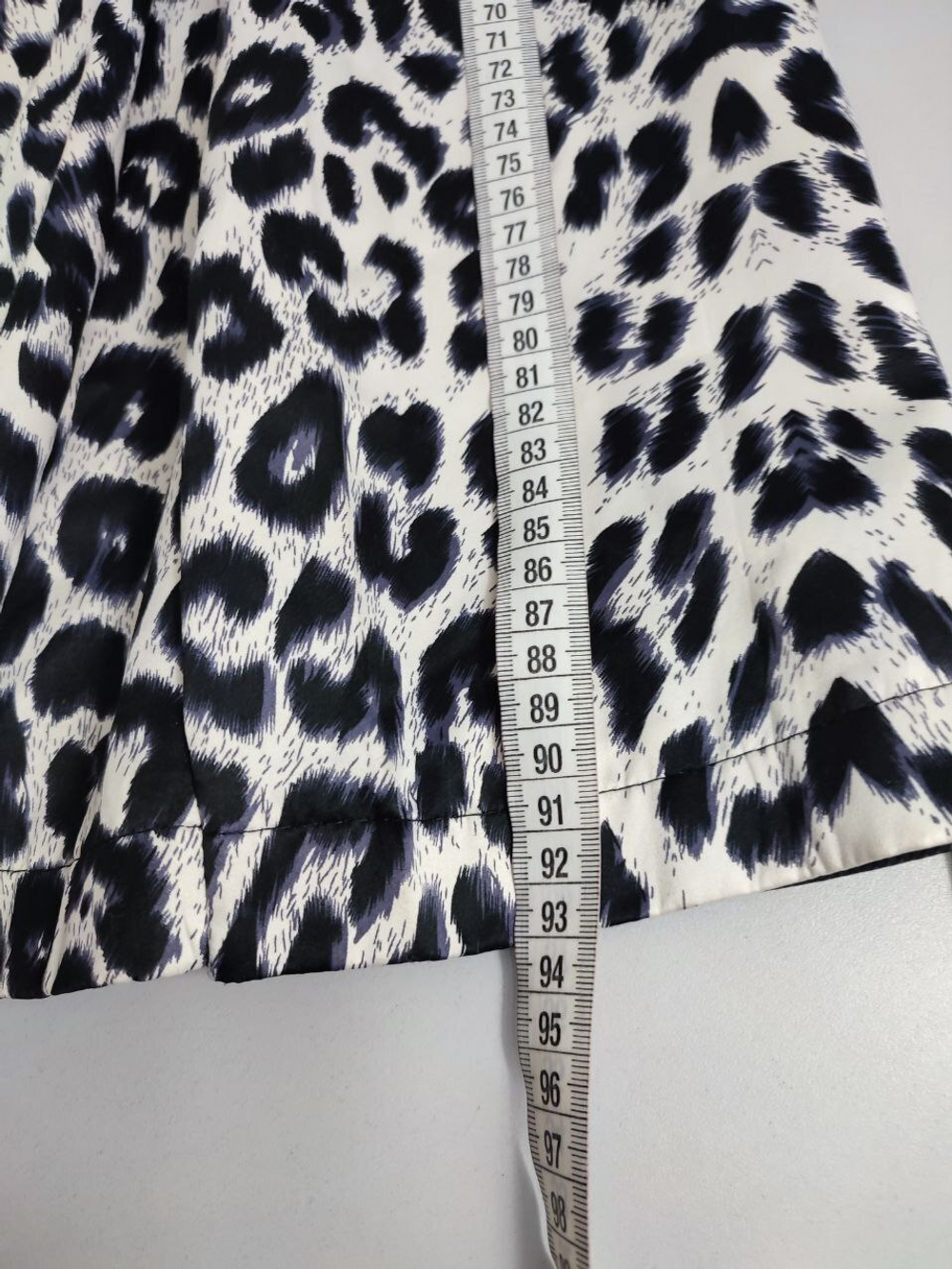 Пальто с анималистическим принтом 48 размер