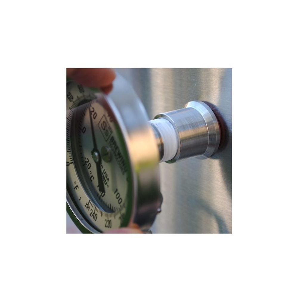 Футорка с гайкой для врезки в котел 1/2"