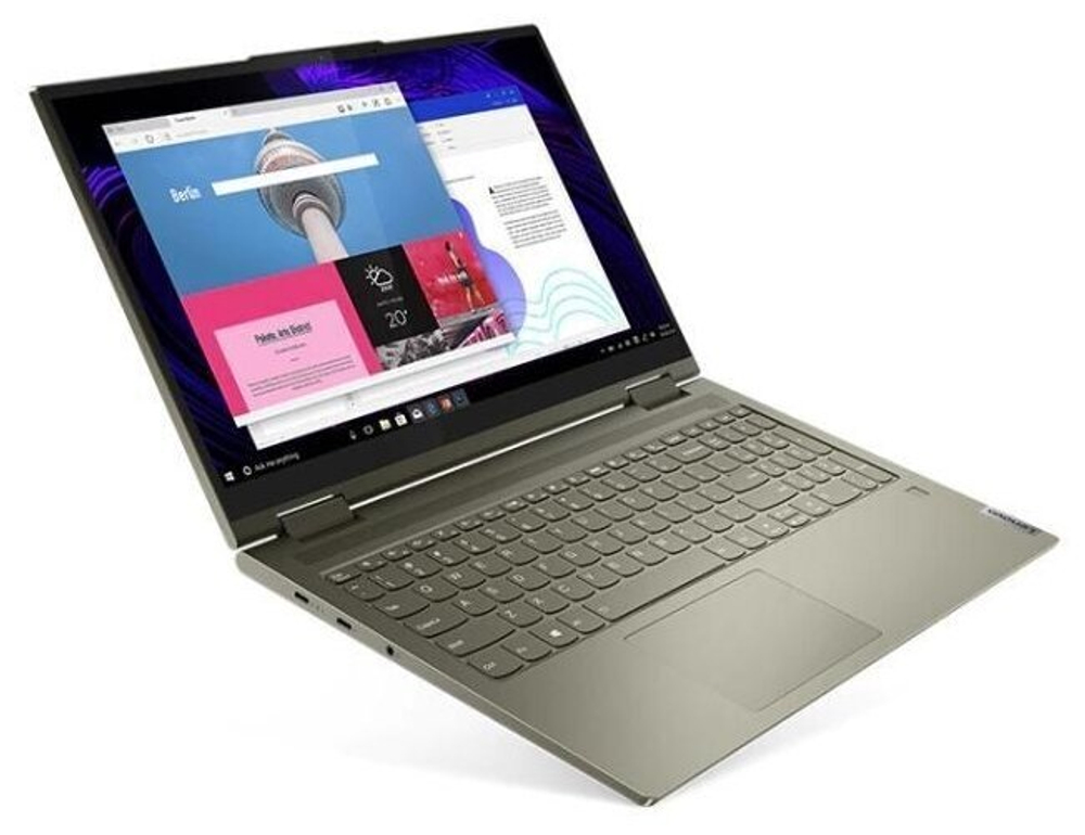 Ноутбук Lenovo Yoga 7 15ITL5 (82BJ0099RU) 15.6"/Intel Core i5 1135G7/RAM 8GB/SSD 512GB/Intel Iris Xe graphics/1920*1080/IPS/Windows 11/Подсветка кл-ры: LED/Серый. Состояние: B1