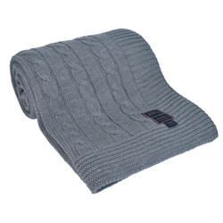 Плед 130х170 Boston от Casual Avenue серый Турция