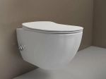 Унитаз подвесной с функцией биде CREAVIT FREE FE322-34CB00E-0002 белый, безободковый