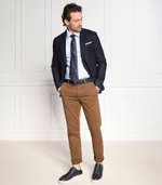 рубашка h-hank-kent-c1-214 BOSS BLACK - голубой(50479922)