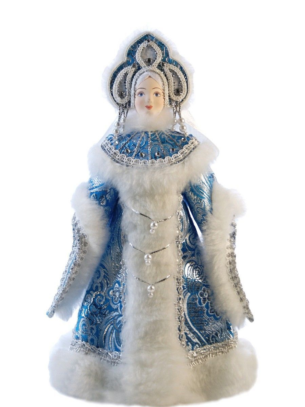 Кукла фарфоровая Снегурочка Зимняя сказка
