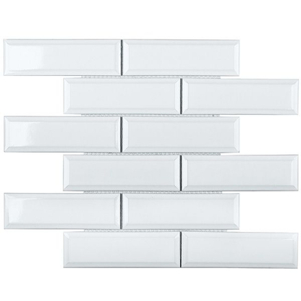 Мозаика Metro White Glossy (KM82895) (4.5х14.5)