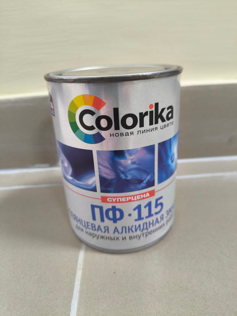 Эмаль алкидная универсальная "Colorika" морская волна 0,8 кг