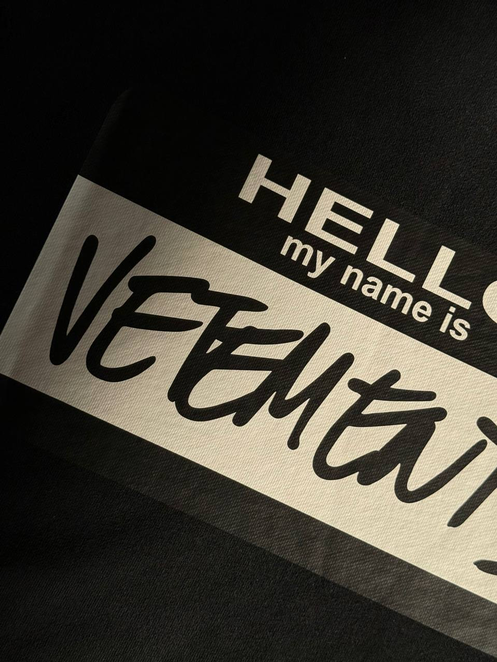 Худи Vetements