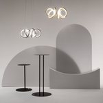 Подвесная светодиодная люстра Maytoni Curve MOD241PL-L60BK