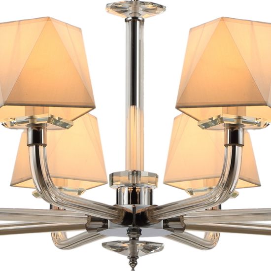 Люстра потолочная ILLUMICO E14  IL6189-8P-27 CR