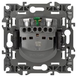 Розетка ЭРА Серия 12 12-2101-01М 2P+E Schuko, 16А-250В, белый матовый