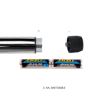 Набор из вибратора и вибростимуляторов для груди Turbo NippleClamps (Цвет: серебристый)