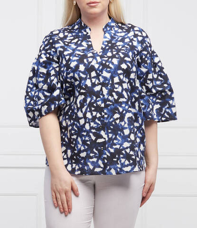 рубашка finire plus size Persona by Marina Rinaldi - темно-синий(1192112)