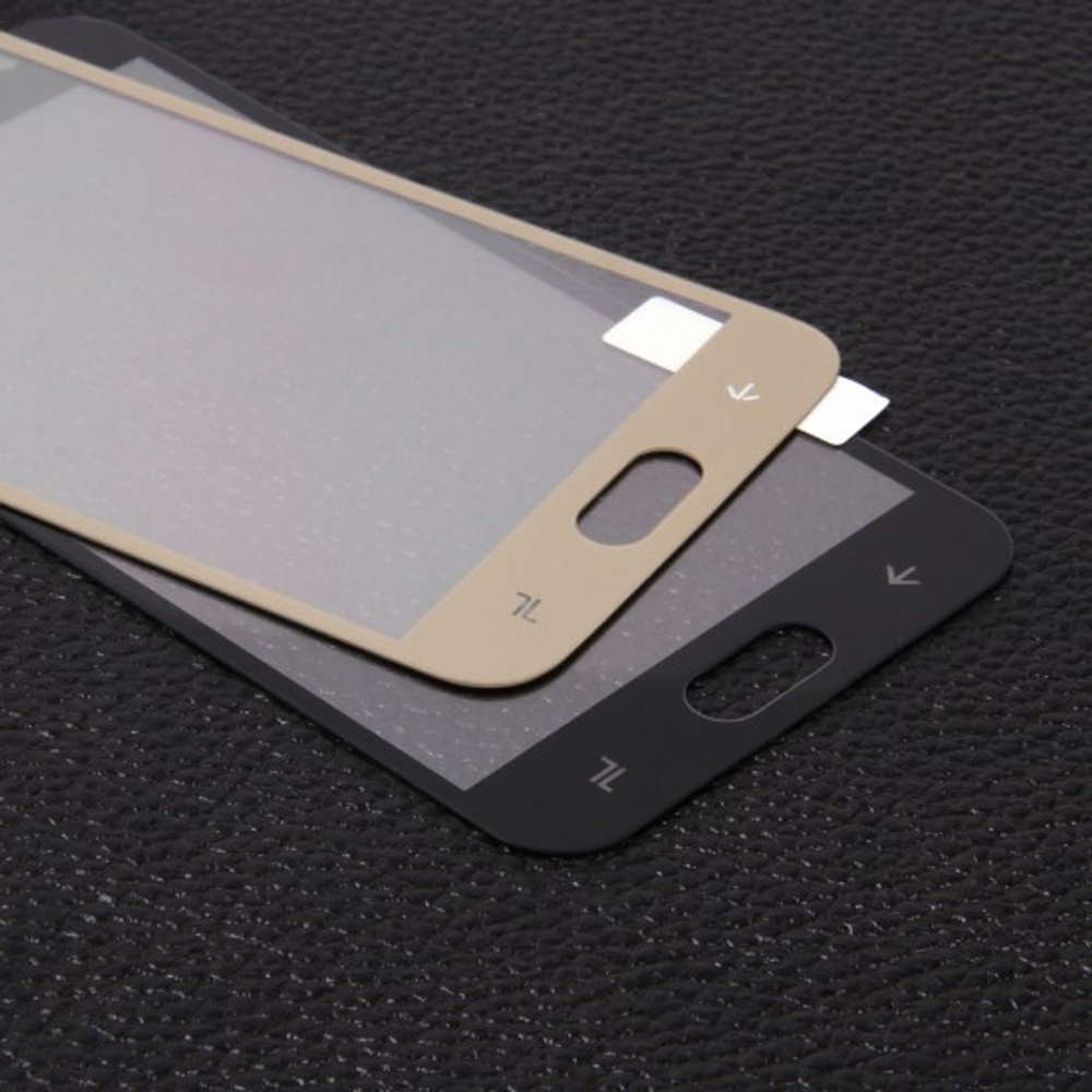 Защитное стекло для Samsung Galaxy J2 (2018) на полный экран, 009288 Черный