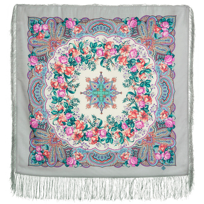 Павловопосадский платок  Русский перепляс 1684-1