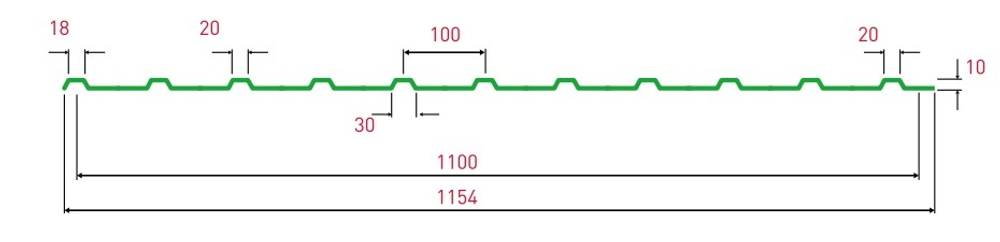 ПРОФНАСТИЛ С10