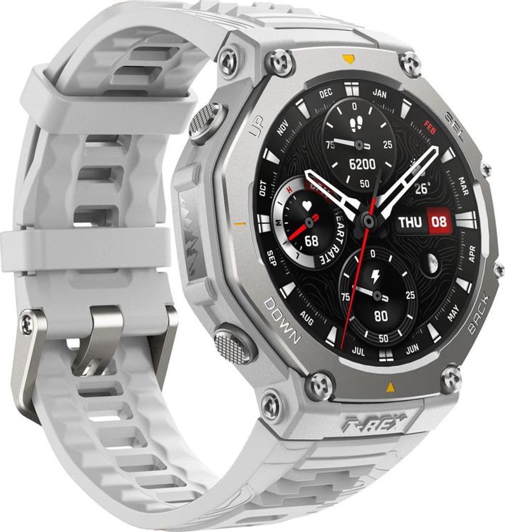 Смарт-часы AMAZFIT T-Rex 3 A2323,  48.5мм,  1.5",  серый