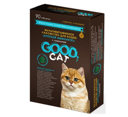 GOOD CAT Мультивитаминное лакомство для кошек "Крепкий иммунитет" 90таб