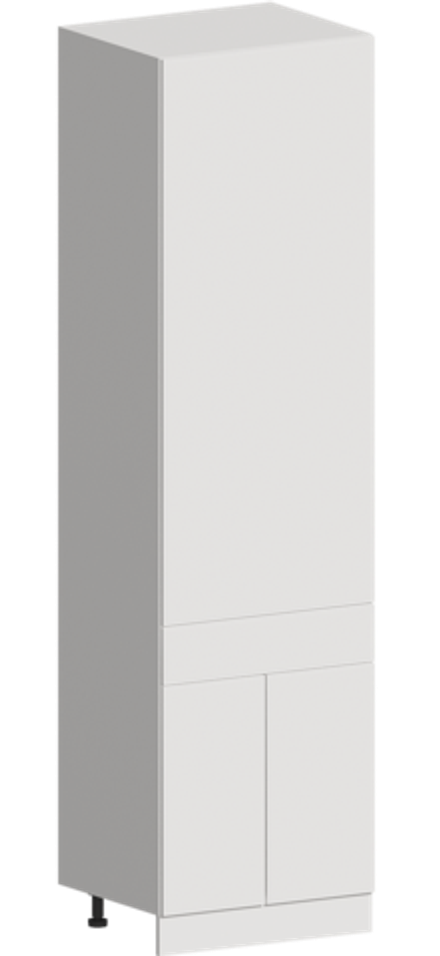 Кухня Модуль ШП1Я 600 Графит / Белый Софт