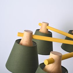 Люстра На Штанге Natura A Green 8 By Imperiumloft