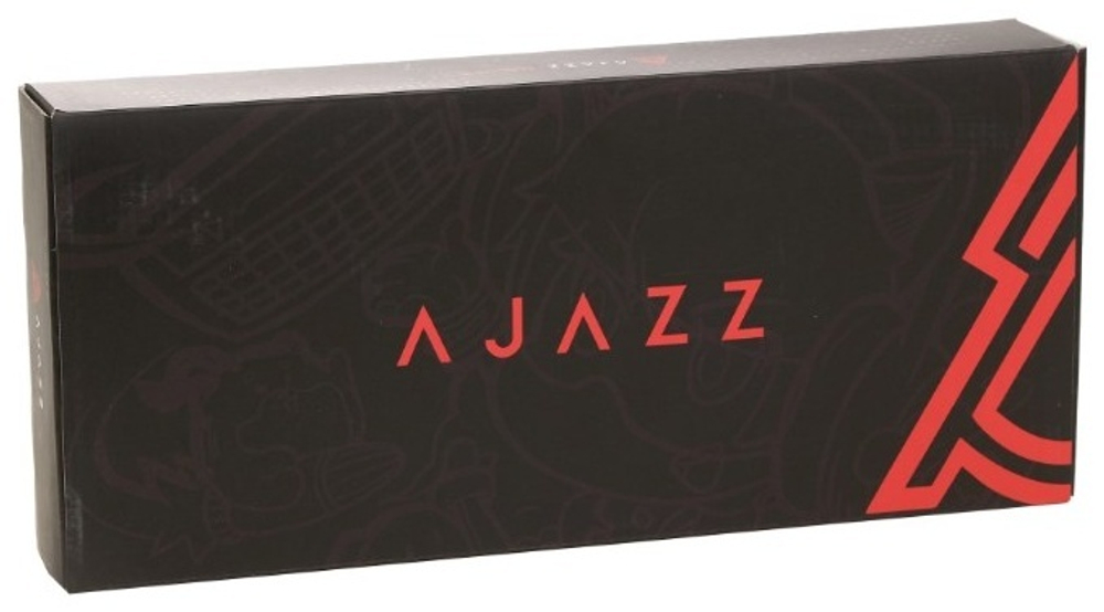 КЛАВИАТУРА AJAZZ AK820 RED SWITCH WHITE BACKLIT (GRAY-WHITE) БЕЛЫЙ