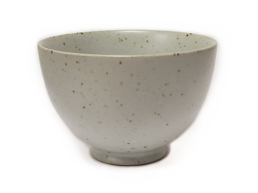 312124.3 Пиала МРАМОР "Белая" форма Кубок, 100мл, фарфор, белый