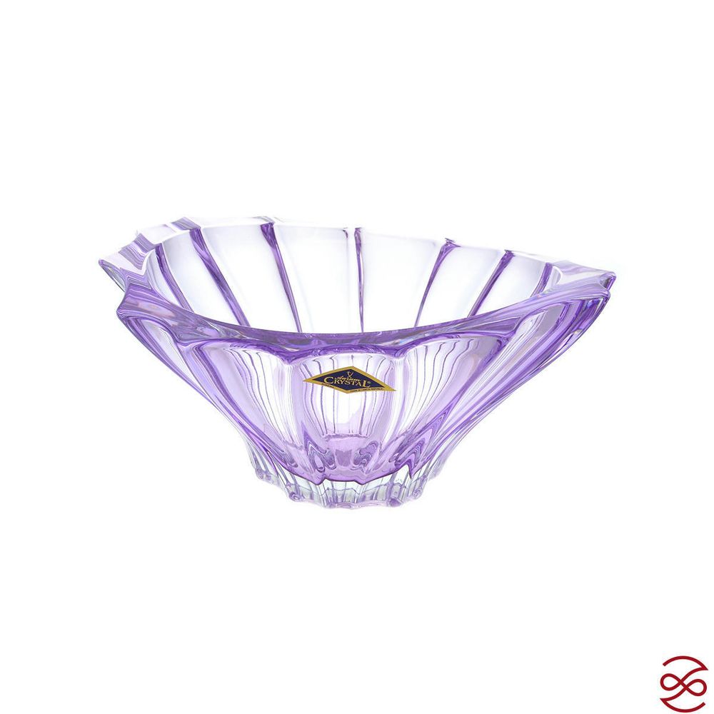 Конфетница Aurum Crystal Plantica 22 см