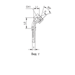 Фитинг DN 25 BSP (Г) 1.1/4 (45) Interlock