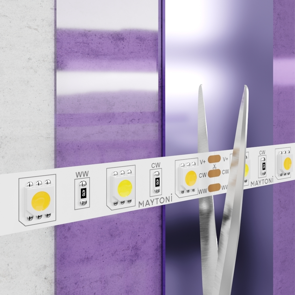 Светодиодная лента Maytoni Technical Led strip 24В 5050 14,4Вт/м MIX 5м IP20 20042