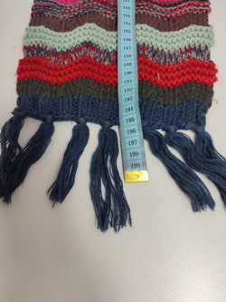 Шарф вязаный