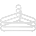 Набор вешалок плоских 3шт, Белые