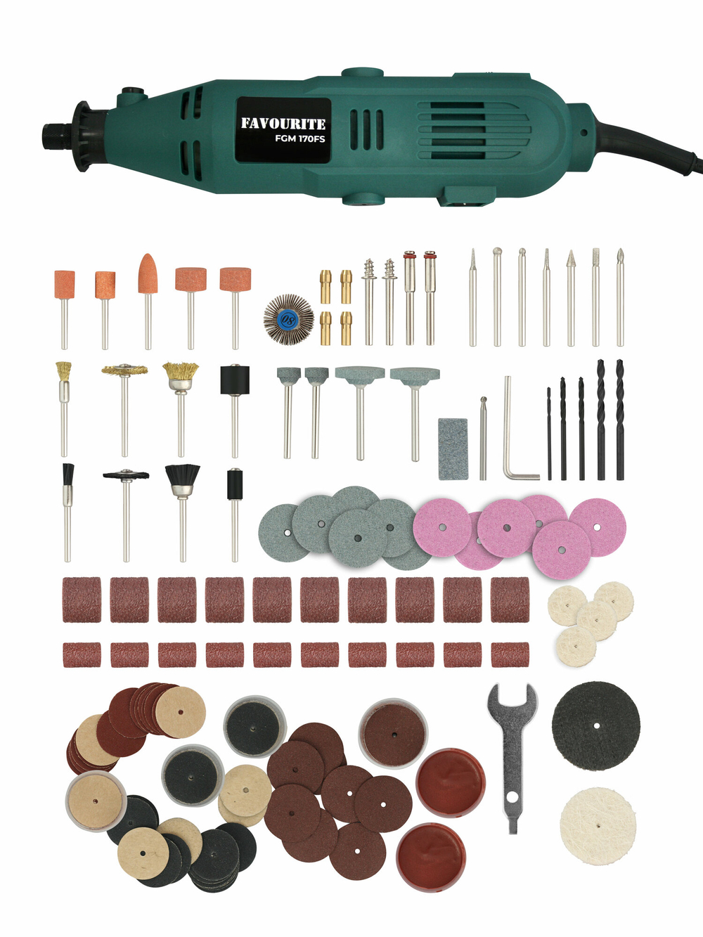 Дрель-мини FAVOURITE FGM 170FS 170Вт, гибкий вал, 10000-35000об/мин(110100170)